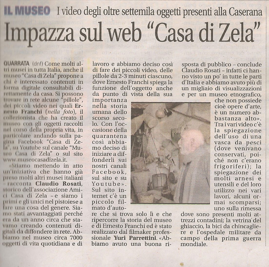 Impazza sul web “Casa di Zela”